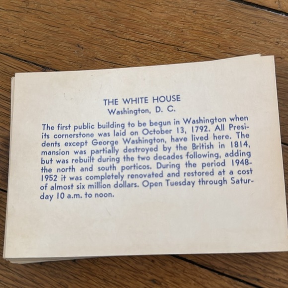 Vintage Capsco 1964 Set of 20 Full Color Mini-Pix Nations Capital & Virginia - Picture 5 of 5